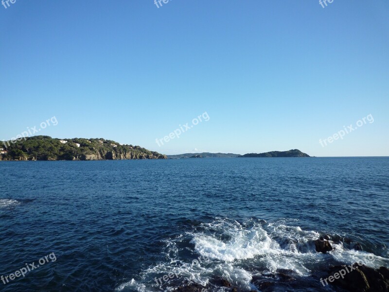 South Of France Islands Blue Summer Nature