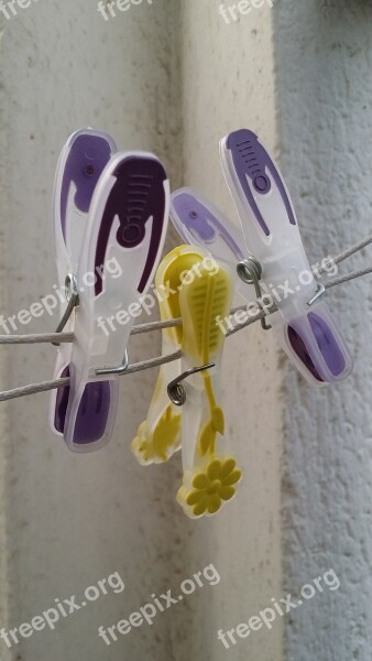 Clothing Rope Tweezers Order Lilac