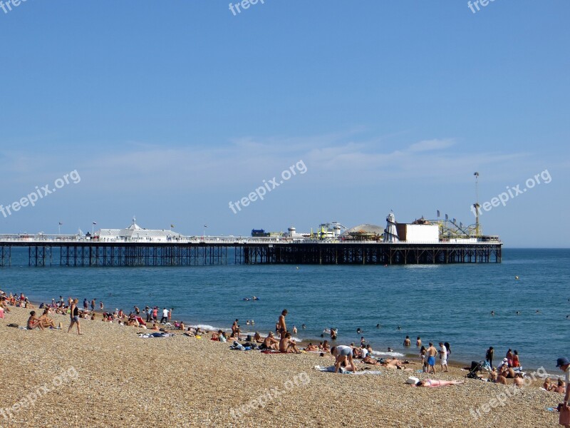 Brighton Pier Beach England Sussex