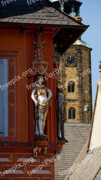 Sculpture Decoration Goslar Kaiserworth Unesco World Heritage Site