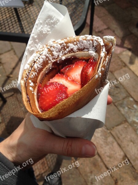 Food Crepe C Dessert Delicious