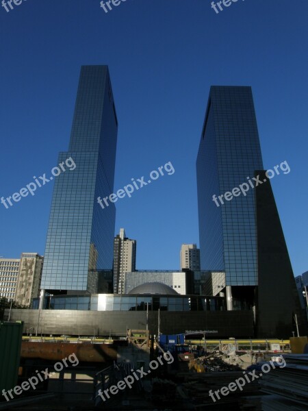 Delftse Poort Architecture Rotterdam Building Office And Hotel Building