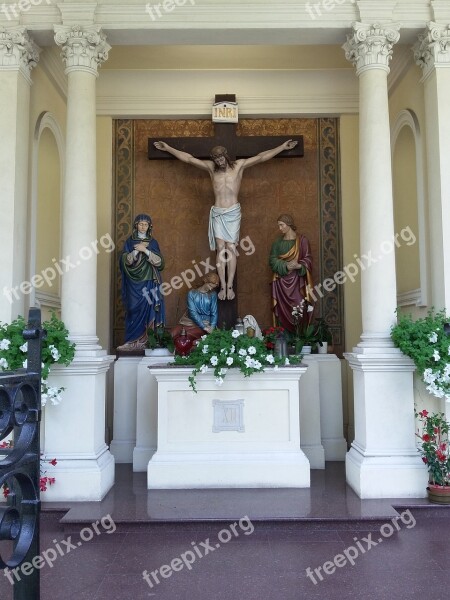 Church Jesus Cross Holy Trinity Warsaw