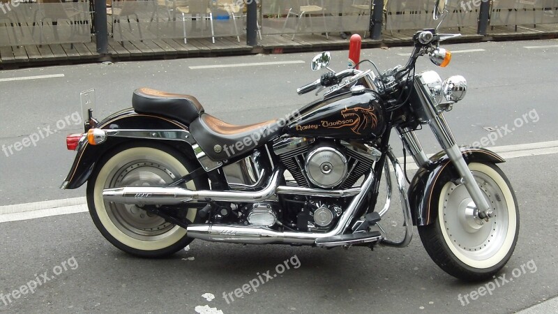 Harley Motorcycle Krad Free Photos