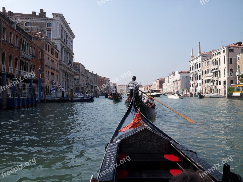 Venice Italy Gondola Free Photos