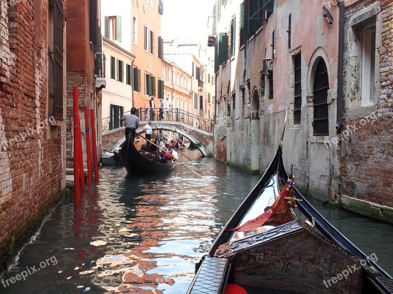 Venice Italy Gondola Free Photos