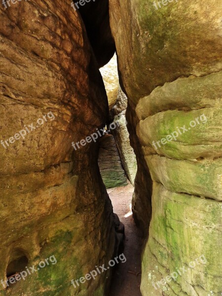 Rock Stone Landscape Jar Gorge