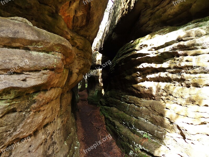 Rock Stone Landscape Jar Gorge