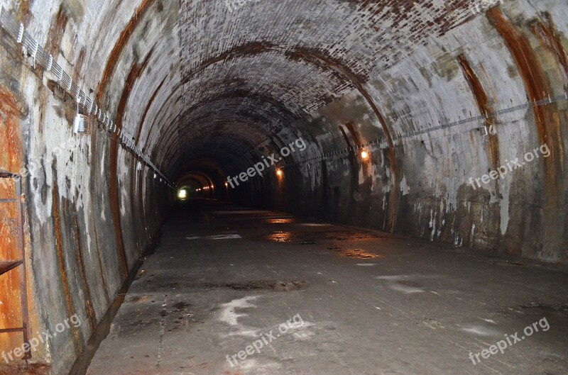 Tunnel Building Architecture Bunker Monument