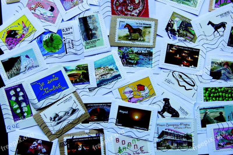 Stamps Philately Collection Free Photos