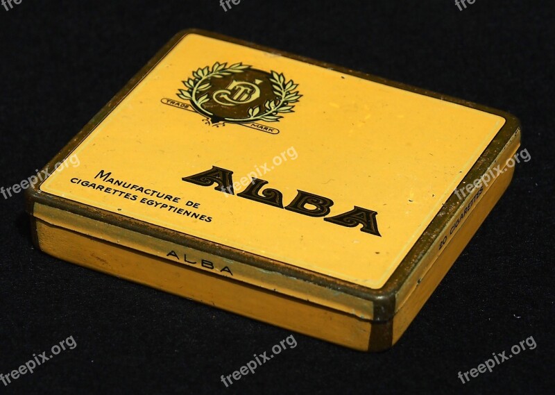 Alba Cigarettes Packaging Old Dutch