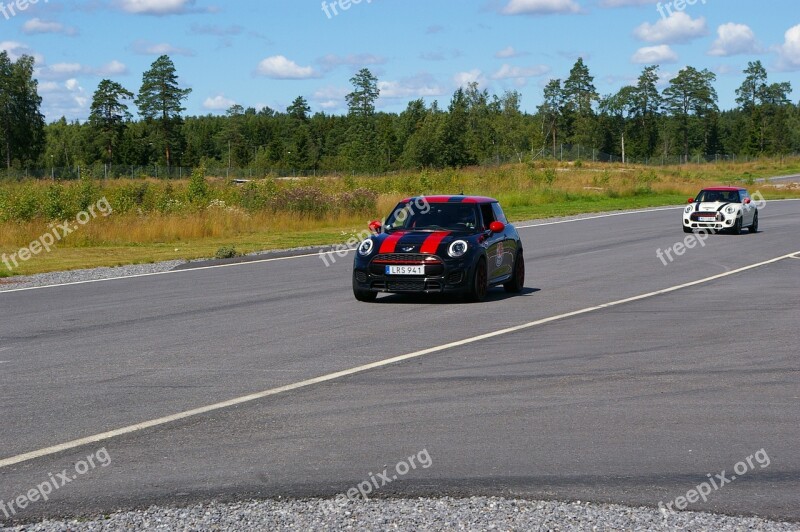 Minicooper Race Car Sports Speed