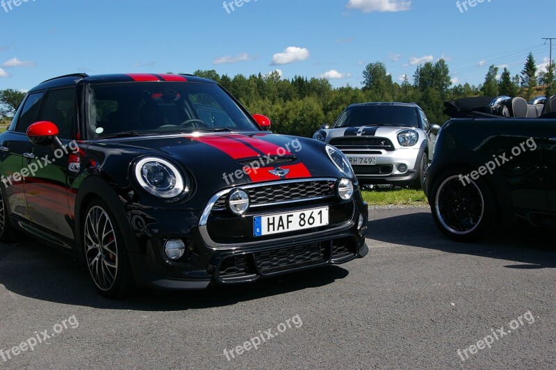 Short Cooper Car Driving Pleasure Free Photos