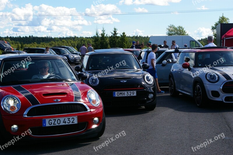 Minicooper Cars Meeting Affinity Colorful