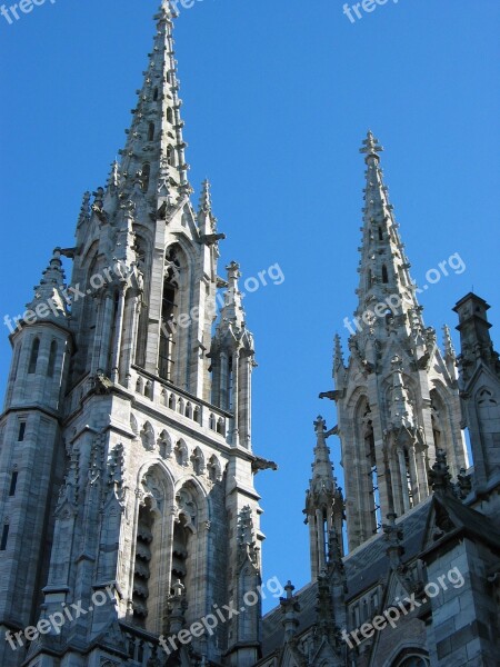 Zeebrugge Church Belgium Gothic Cathedral