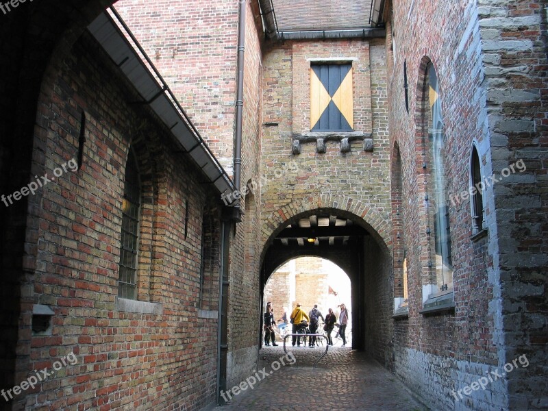 Bruges Belgium Goal Historically Facade