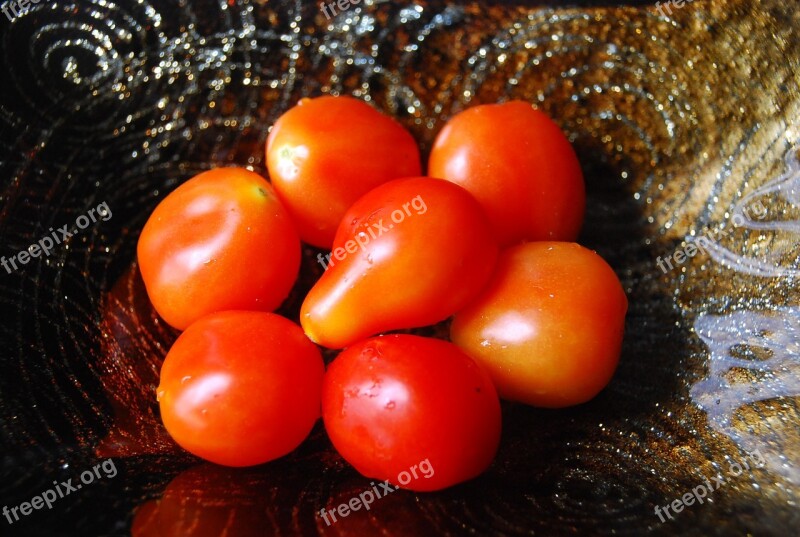 Tomatoes Homegrown Food Produce Fresh