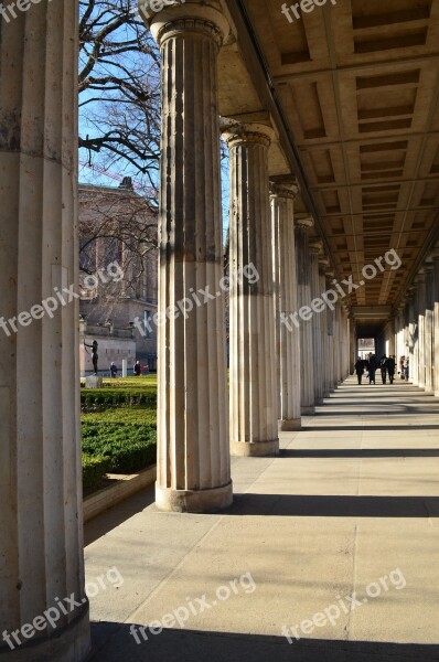 Gang Columnar Arcade Architecture Places Of Interest