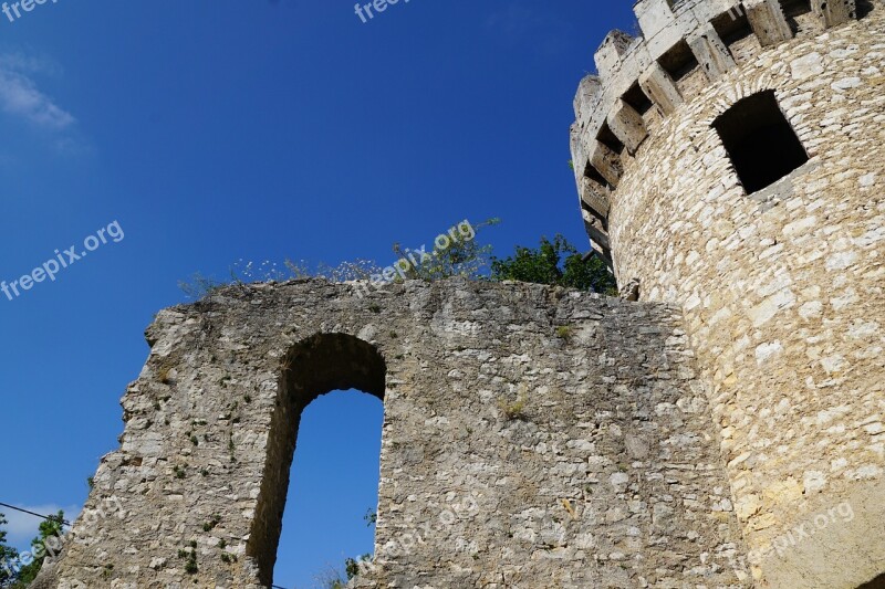 Castle Ruin Tuttlingen Honing Castle Middle Ages