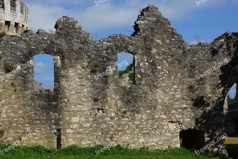 Castle Ruin Tuttlingen Honing Castle Middle Ages