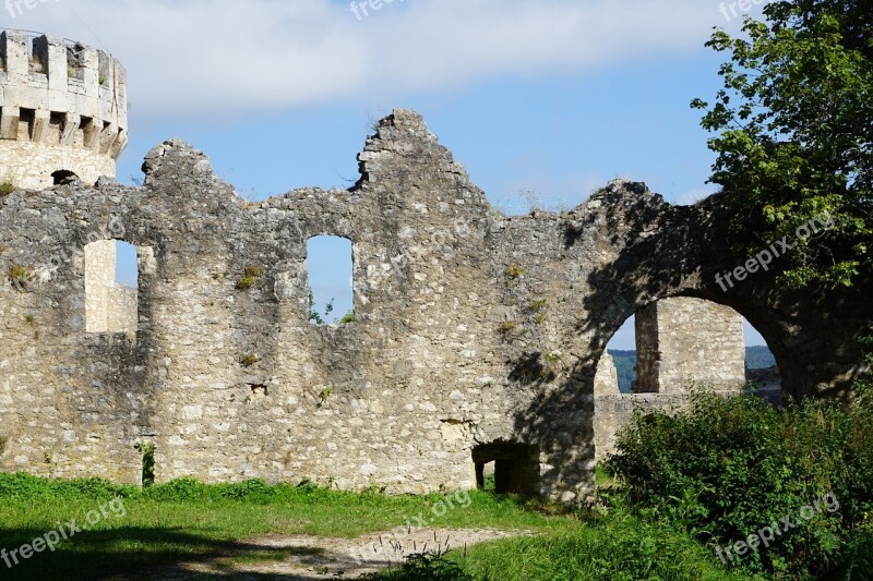 Honing Castle Ruin Tuttlingen Castle Free Photos