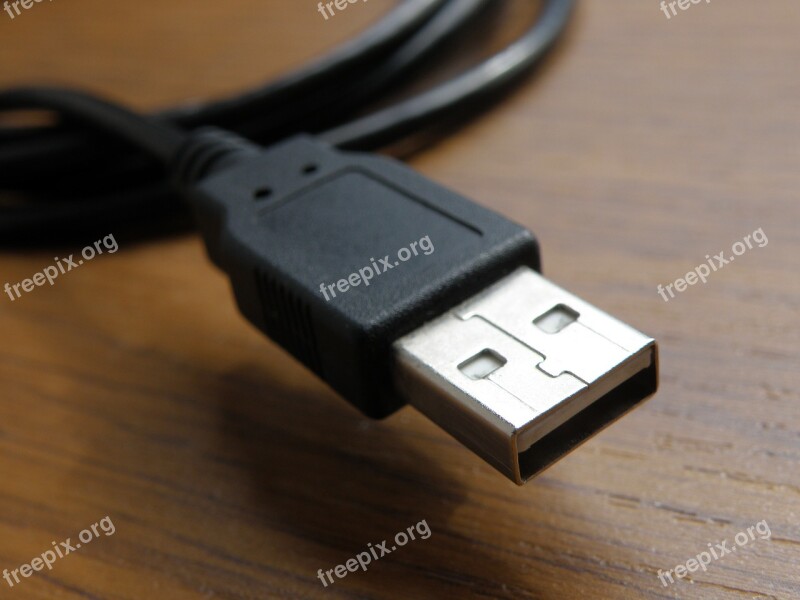 Usb Cable Port The Mains Connector Free Photos