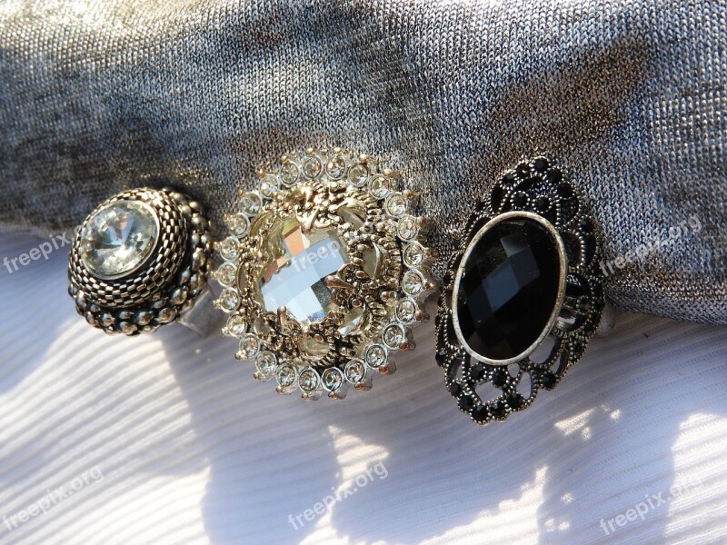 Rings A Collection Of Gothic Extravagant Massive