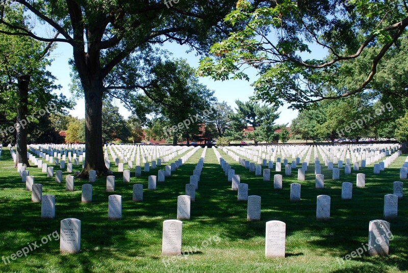 Arlington National Cemetery Washington Monument