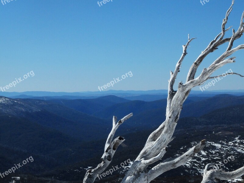 Snow Sky Snow Sky Winter Blue