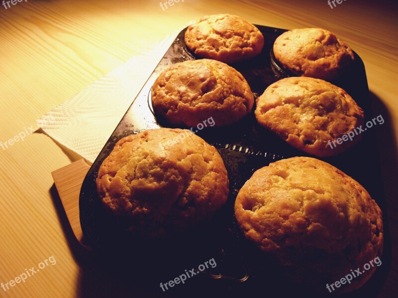 Baking Pan Muffin The Dough Baking Bun