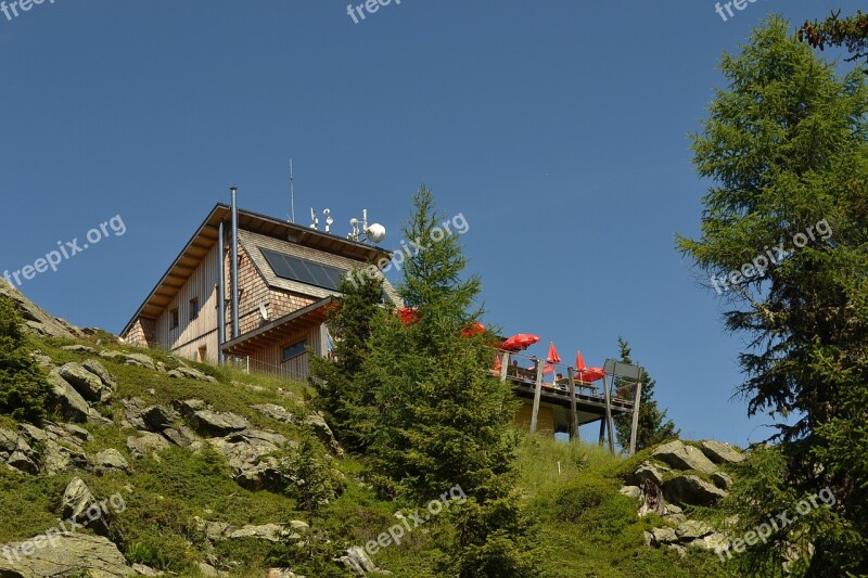 High Stone Hut Hochstein Lienz East Tyrol Free Photos