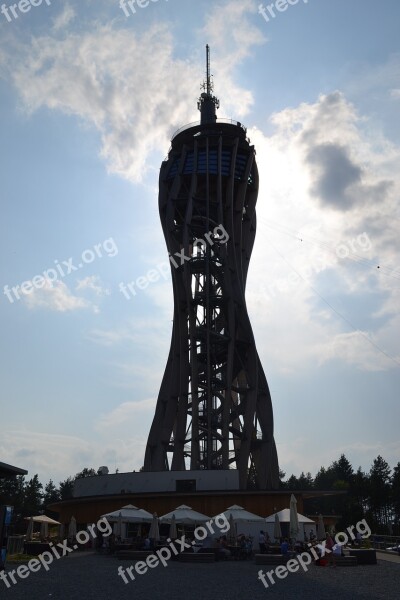 Observation Tower Pyramidenkogel Carinthia Keutschach Wörthersee