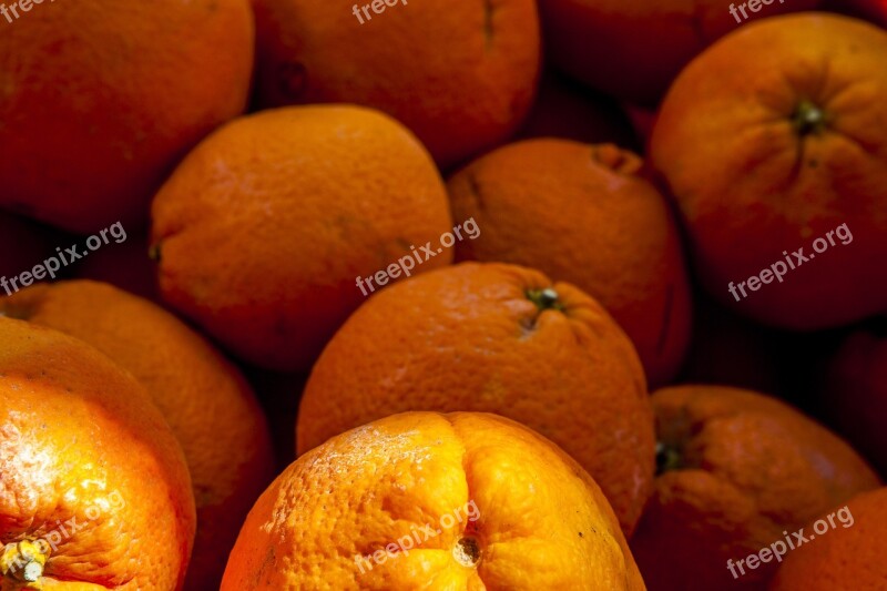 Oranges Fruit Summer Vitamin Free Photos