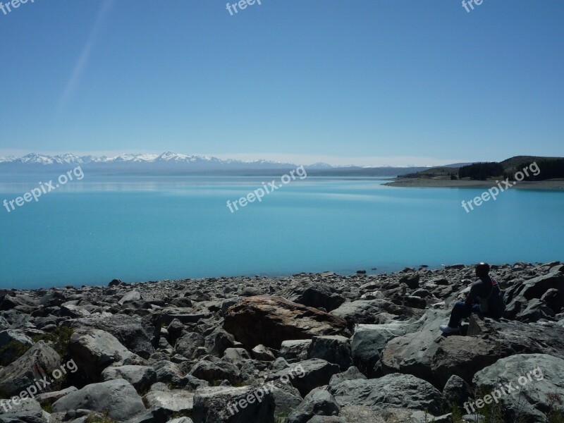 Scenery New Zealand Landscape Nature View