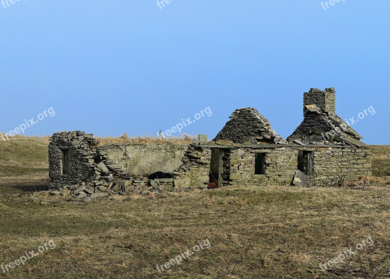 Ruin Old Building Old Building House