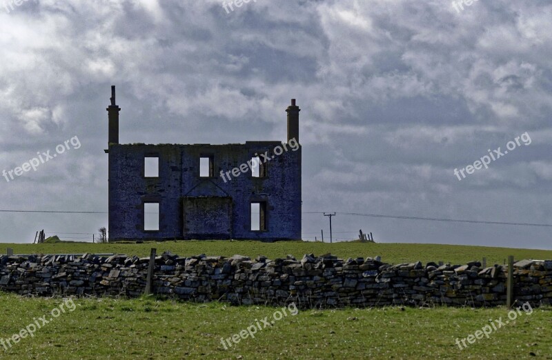 House Ruin Old Building Abandoned