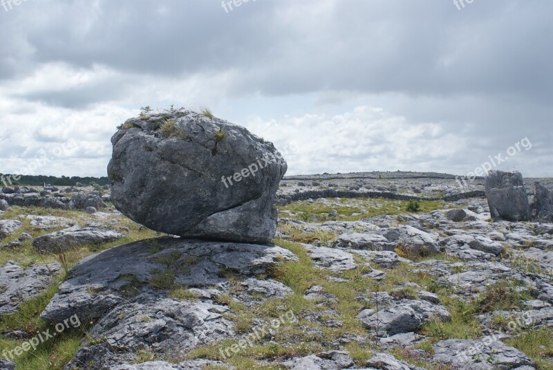 Nature Stone Rock Ireland Burren