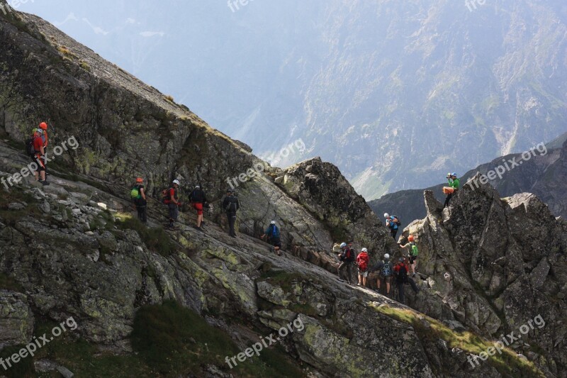 Polish Tatras świnica Hiking Trail But In The Mountains Tourism