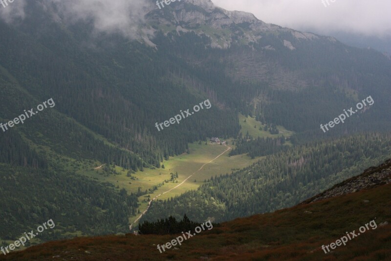 Tatry Dolina Kondratowa Polish Mountains Youth Kondracka Pass