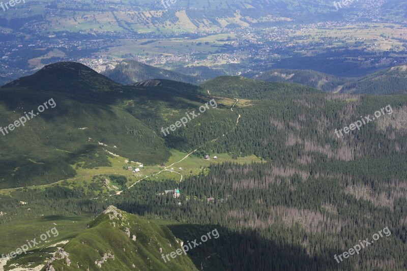 Polish Tatras Gasienicowa Valley Murowaniec Masovian Voivodeship Youth Tourism