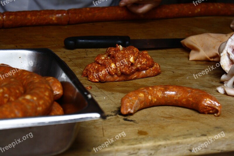 Sausage Meat Butcher Cut Mexico