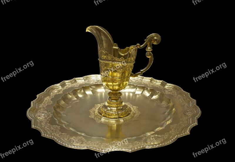 Golden Platter Maria Theresia Hofburg Vienna