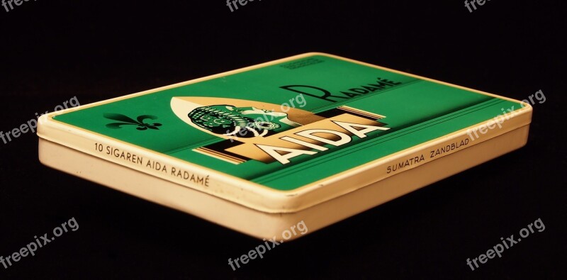 Aida Radamé Cigars Box Package Tobacco