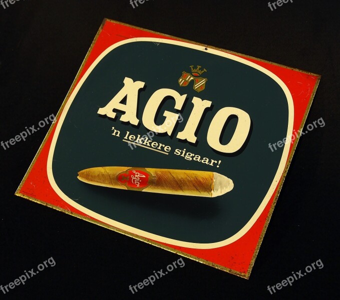 Agio Cigars Brand Package Box