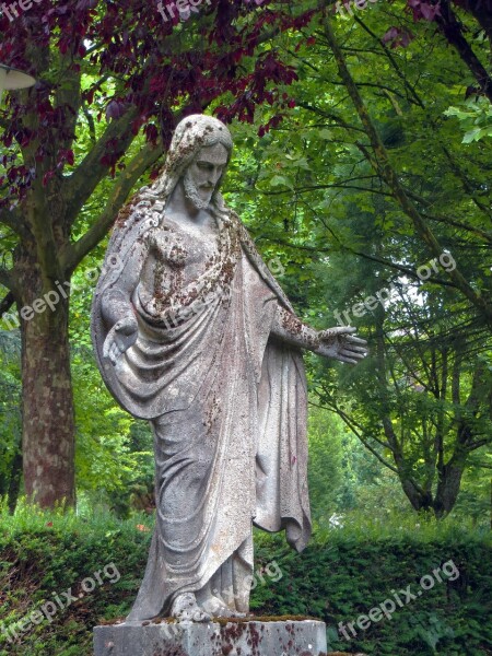 Mourning Symbolism Brass Tomb Cemetery