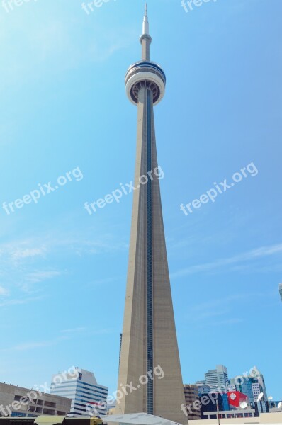 Toronto Cn Tower City Ontario Free Photos