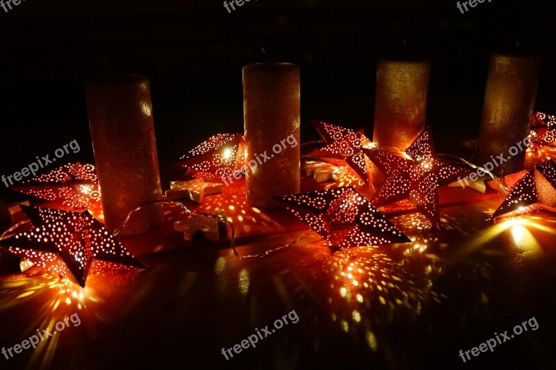 Advent Christmas Time Candles Free Photos