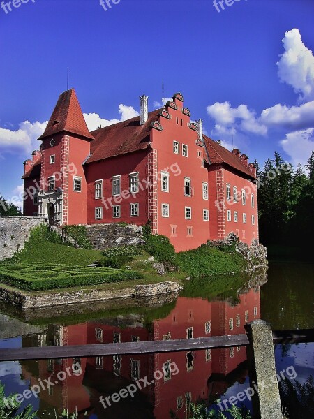 červená Lhota The Water Lock Mansion Czech Republic Free Photos