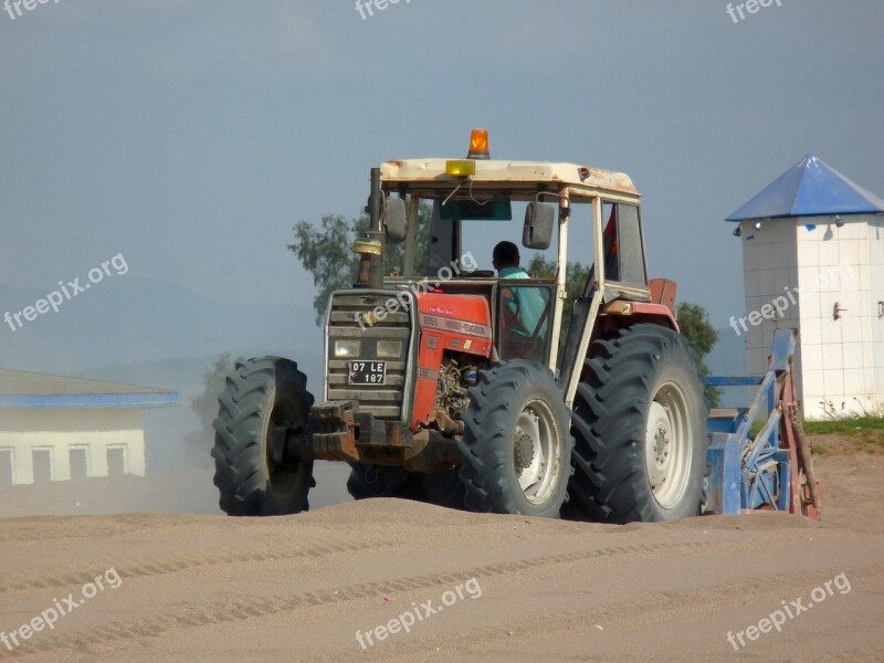 Tractor Massey Ferguson Beach Work Diesel