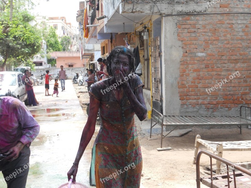 Color Holi Colorful Indian Festival